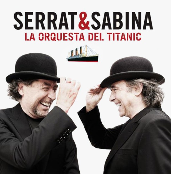 Tapa o Portada del disco La orquesta del Titanic de  JOAQUIN SABINA